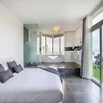 度假居 Olbia Charming Dreamview With Jacuzzi 阿德耶