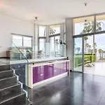 度假居 Olbia Charming Dreamview With Jacuzzi 阿德耶